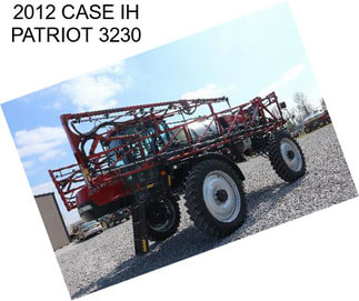 2012 CASE IH PATRIOT 3230