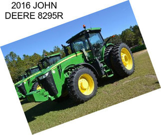 2016 JOHN DEERE 8295R