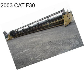 2003 CAT F30