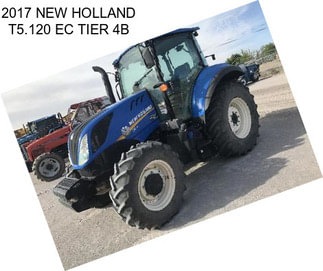 2017 NEW HOLLAND T5.120 EC TIER 4B