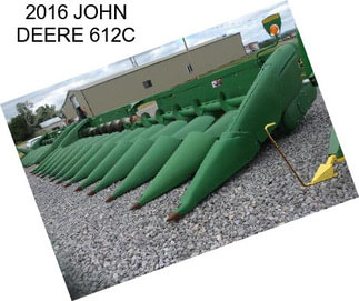 2016 JOHN DEERE 612C