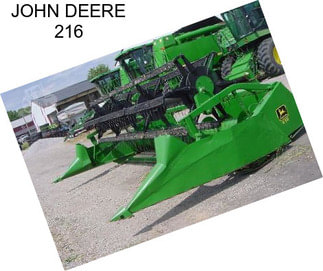 JOHN DEERE 216