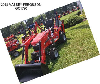 2018 MASSEY-FERGUSON GC1720