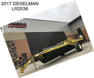 2017 DEGELMAN LR2036