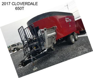 2017 CLOVERDALE 650T