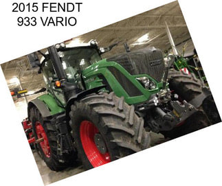 2015 FENDT 933 VARIO