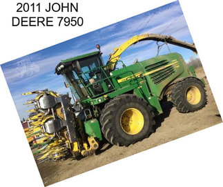 2011 JOHN DEERE 7950