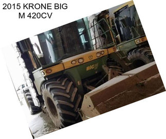 2015 KRONE BIG M 420CV