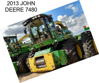 2013 JOHN DEERE 7480