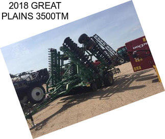 2018 GREAT PLAINS 3500TM