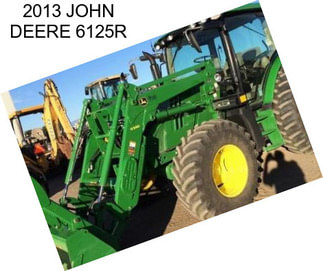 2013 JOHN DEERE 6125R