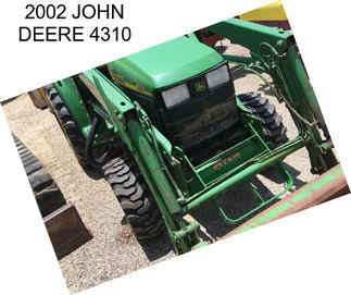 2002 JOHN DEERE 4310