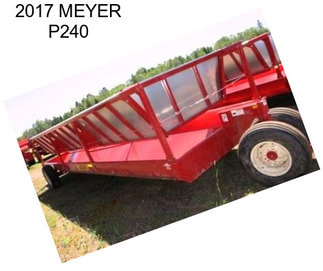 2017 MEYER P240