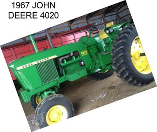 1967 JOHN DEERE 4020