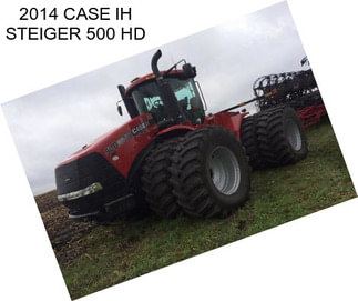 2014 CASE IH STEIGER 500 HD