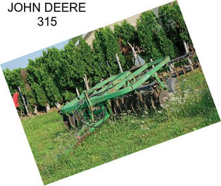 JOHN DEERE 315