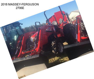 2018 MASSEY-FERGUSON 2706E