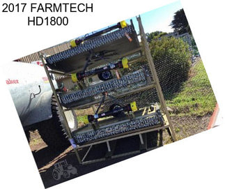 2017 FARMTECH HD1800