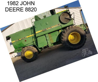 1982 JOHN DEERE 8820