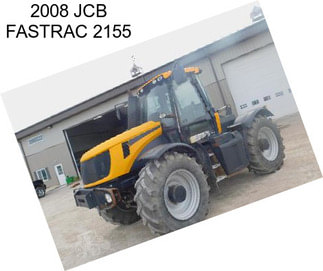 2008 JCB FASTRAC 2155