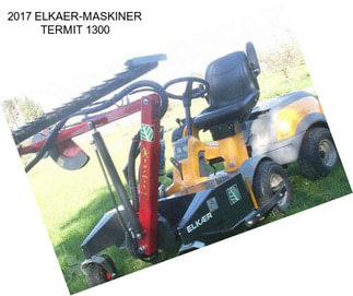 2017 ELKAER-MASKINER TERMIT 1300