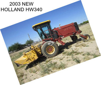 2003 NEW HOLLAND HW340