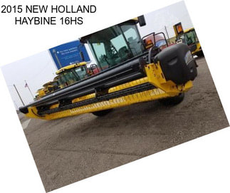 2015 NEW HOLLAND HAYBINE 16HS