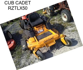 CUB CADET RZTLX50