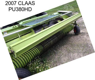 2007 CLAAS PU380HD