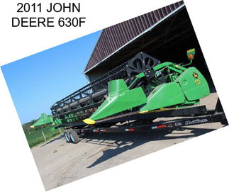 2011 JOHN DEERE 630F