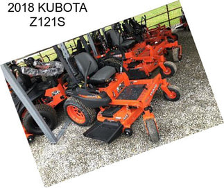 2018 KUBOTA Z121S