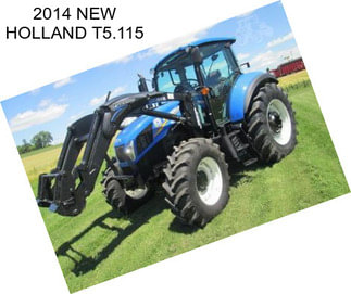 2014 NEW HOLLAND T5.115