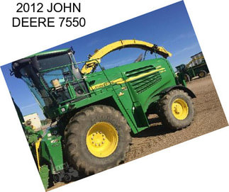 2012 JOHN DEERE 7550