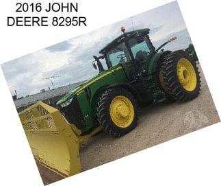 2016 JOHN DEERE 8295R