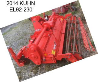 2014 KUHN EL92-230