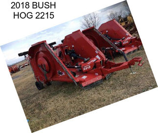 2018 BUSH HOG 2215