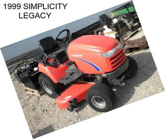 1999 SIMPLICITY LEGACY