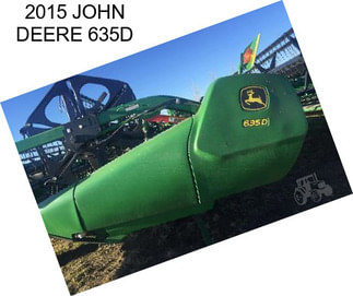 2015 JOHN DEERE 635D