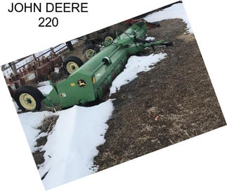 JOHN DEERE 220