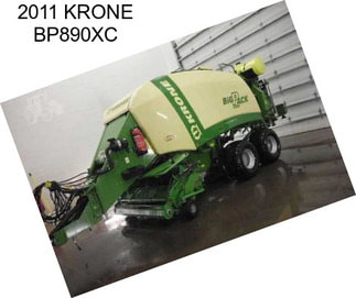 2011 KRONE BP890XC