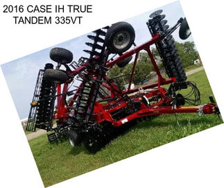 2016 CASE IH TRUE TANDEM 335VT