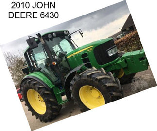 2010 JOHN DEERE 6430