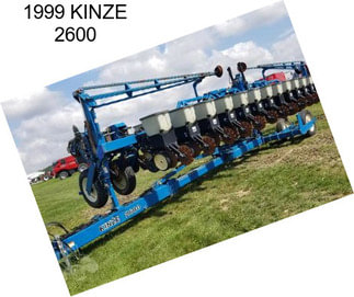 1999 KINZE 2600