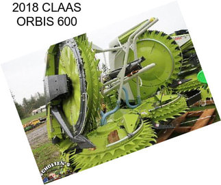 2018 CLAAS ORBIS 600