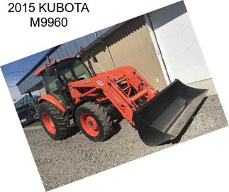 2015 KUBOTA M9960