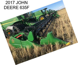 2017 JOHN DEERE 635F