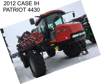 2012 CASE IH PATRIOT 4430