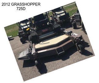 2012 GRASSHOPPER 725D