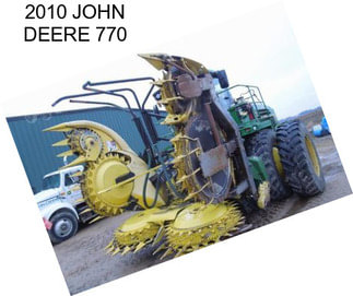 2010 JOHN DEERE 770