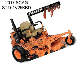 2017 SCAG STT61V25KBD
